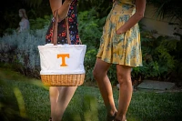 Picnic Time Tennessee Volunteers Canvas and Willow Basket Bag