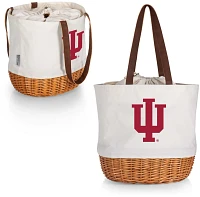 Picnic Time Indiana Hoosiers Canvas and Willow Basket Bag