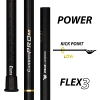 ECD Men's Carbon Pro 2.0 Power Lacrosse Shaft