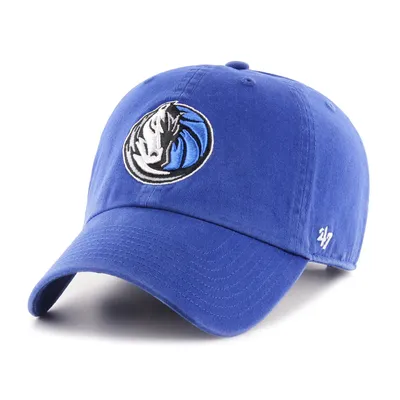 ‘47 Men's Dallas Mavericks Royal Clean Up Adjustable Hat