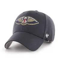 ‘47 Men's New Orleans Pelicans Navy MVP Adjustable Hat