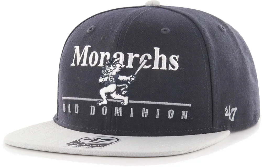 ‘47 Men's Old Dominion Monarchs Blue Rosemont Captain Adjustable Hat