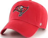 '47 Men's Tampa Bay Buccaneers Clean Up Red Adjustable Hat