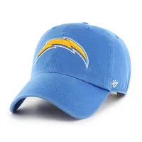 '47 Men's Los Angeles Chargers Clean Up Blue Adjustable Hat