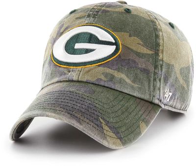 47 Brand Camo, Black Tampa Bay Buccaneers Trucker Adjustable Hat in Green  for Men