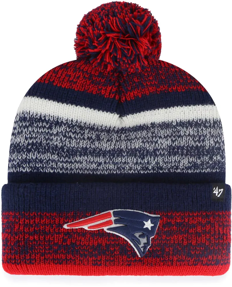 47 Men's New England Patriots Navy Northward Beanie