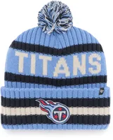 ‘47 Men's Tennessee Titans Bering Navy Cuffed Knit Hat