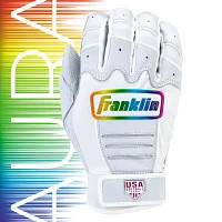 Franklin Women's USA Softball CFX Pro Aura Batting Gloves