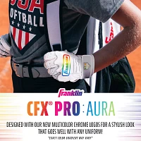 Franklin Women's USA Softball CFX Pro Aura Batting Gloves