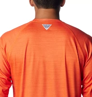 Columbia Men's Oregon State Beavers Orange Terminal Tackle Long Sleeve Shirt