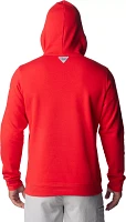 Columbia Men's Nebraska Cornhuskers Scarlet PFG Fish Flag Pullover Hoodie