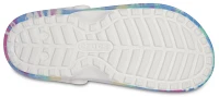 Crocs Adult Classic Fuzz-Lined Tie Dye Clogs