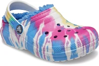 Crocs Kids' Classic Tie Dye Lined Clogs