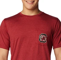 Columbia Men's South Carolina Gamecocks Garnet Tech Trail Performance Shirt