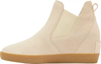 SOREL X CALIA Women's Out 'N About Slip-On Waterproof Wedge Booties