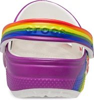 Crocs Classic Rainbow Tie Dye Clogs