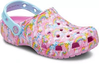 Crocs Kids' Lisa Frank Unicorn Classic Clogs