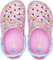 Crocs Kids' Lisa Frank Unicorn Classic Clogs