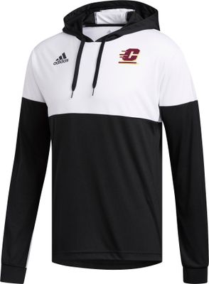 adidas Men's Central Michigan Chippewas Legend Shooter Long Sleeve Black Shirt