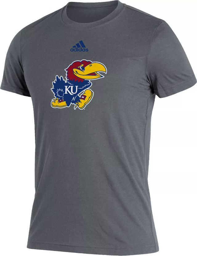 Men's adidas #1 Red Kansas Jayhawks Reverse Retro Jersey