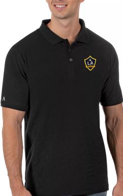 Los Angeles Kings Antigua Legacy Pique Polo - Black