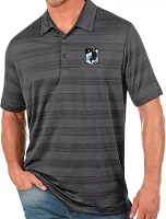 Antigua Men's Minnesota United FC Gray Compass Polo