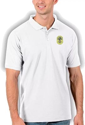 Antigua Men's Nashville SC White Legacy Pique Polo