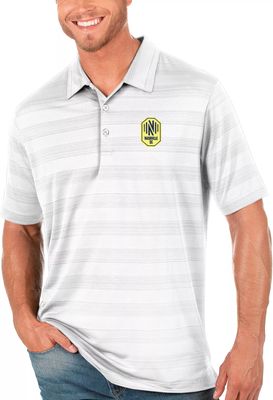 Antigua Men's Nashville SC White Compass Polo