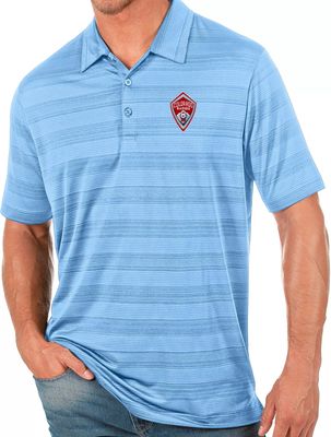 Antigua Men's Buffalo Bills Grey Legacy Pique Polo