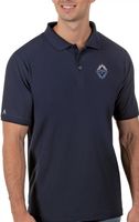 Antigua Men's Vancouver Whitecaps Navy Legacy Pique Polo