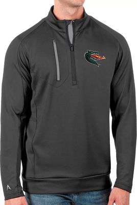 Antigua Men's UAB Blazers Grey Generation Half-Zip Pullover Shirt