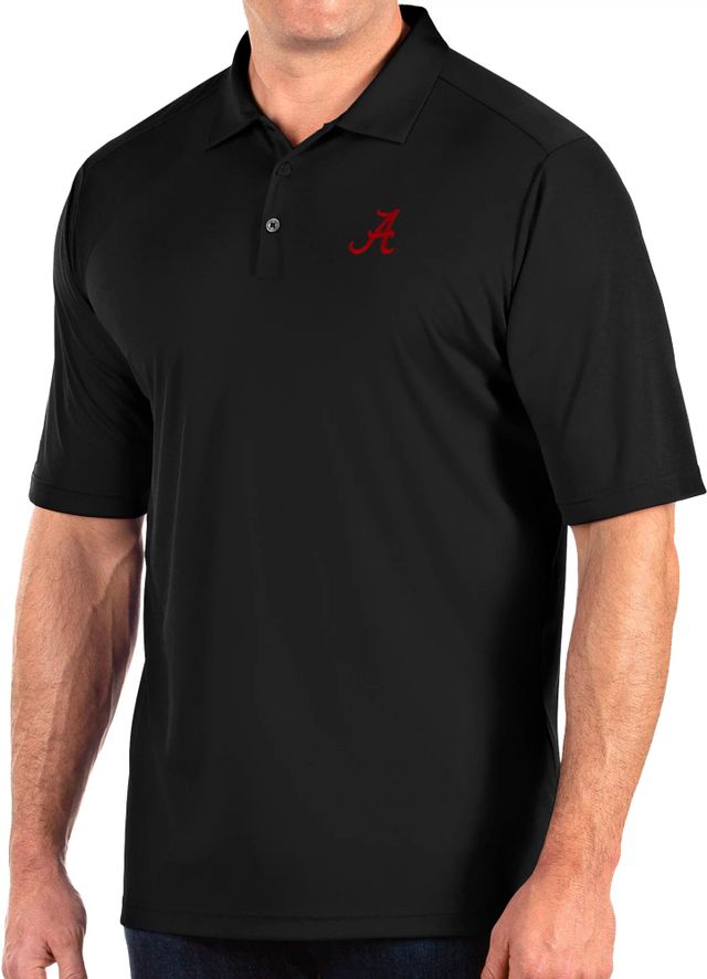 Antigua Men's Alabama Crimson Tide Crimson Compass Polo, Medium, Red