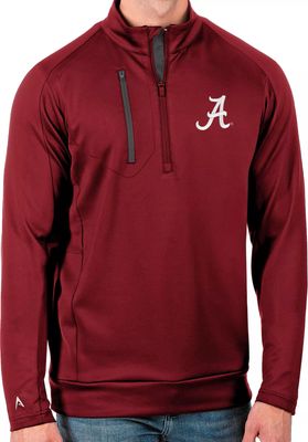 Antigua Men's Alabama Crimson Tide Generation Half-Zip Pullover Shirt