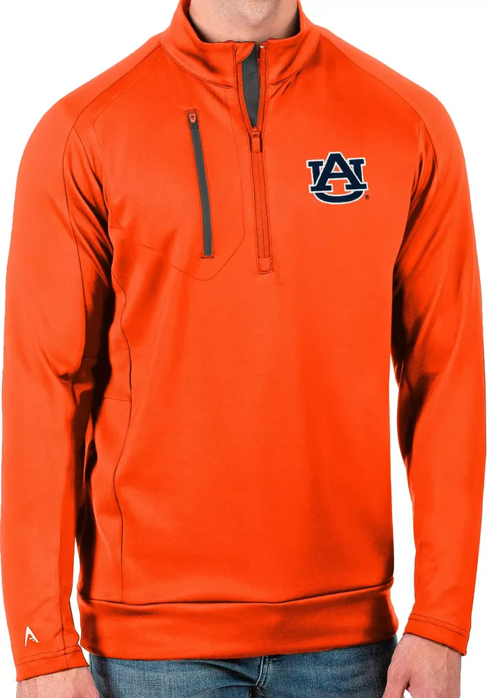 Antigua Men's Auburn Tigers Generation Half-Zip Pullover Shirt