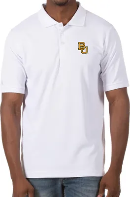 Antigua Men's Baylor Bears Legacy Pique White Polo