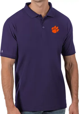 Antigua Men's Clemson Tigers Regalia Legacy Pique Polo