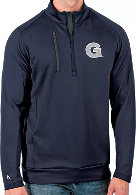 Antigua Men's Georgetown Hoyas Blue Generation Half-Zip Pullover Shirt