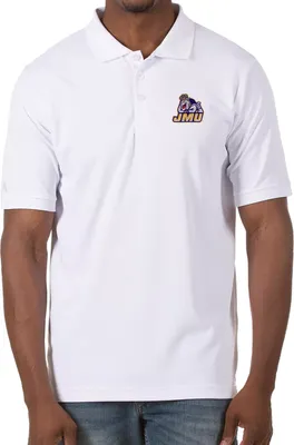 Antigua Men's James Madison Dukes Legacy Pique Polo