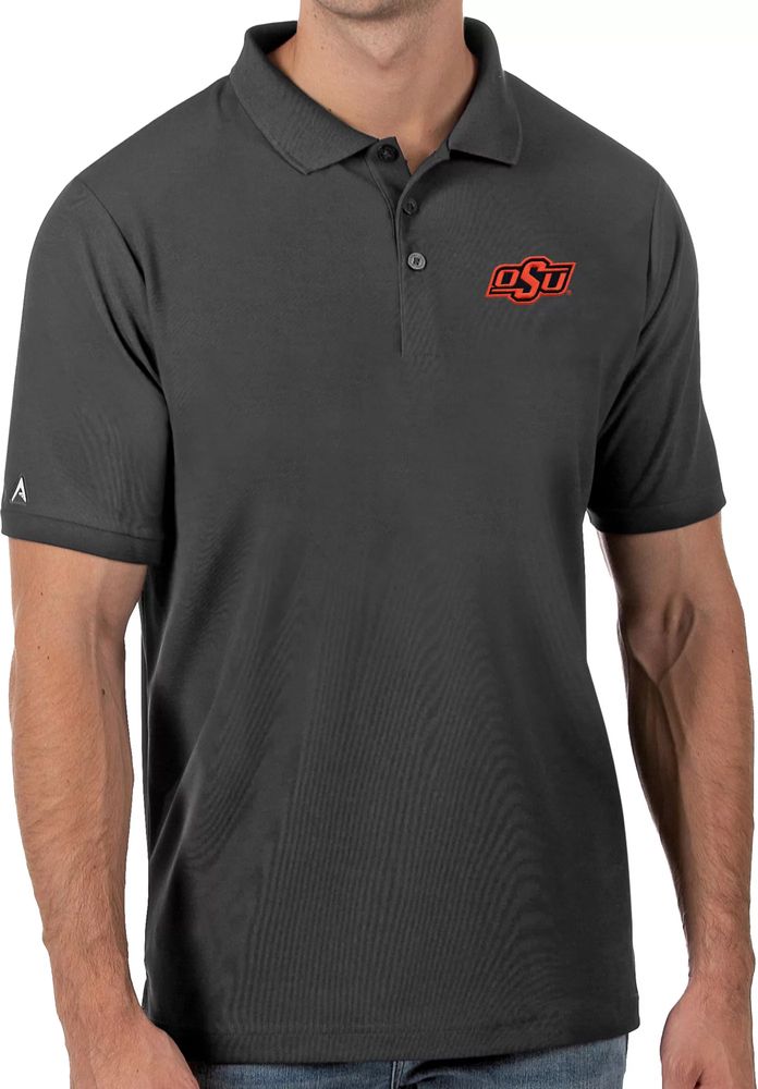 Antigua Men's Oklahoma State Cowboys Legacy Pique Polo