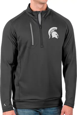 Antigua Men's Michigan State Spartans Generation Half-Zip Pullover Shirt