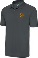 Antigua Men's Minnesota-Duluth  Bulldogs Grey Legacy Pique Polo