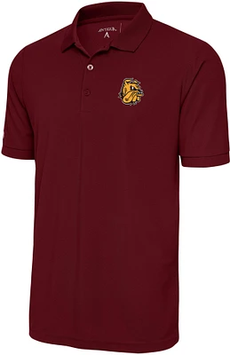 Antigua Men's Minnesota-Duluth Bulldogs Maroon Legacy Pique Polo