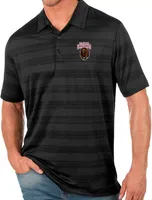 Antigua Men's Montana Grizzlies Black Compass Polo