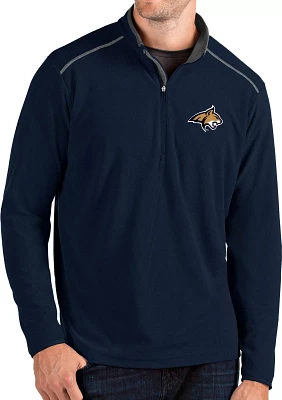 Antigua Men's Montana State Bobcats Blue Glacier Quarter-Zip Shirt