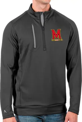 Antigua Men's Maryland Terrapins Generation Half-Zip Pullover Shirt