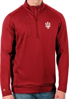 Antigua Men's Indiana Hoosiers Crimson Generation Half-Zip Pullover Shirt