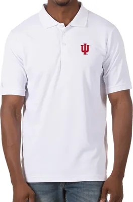 Antigua Men's Indiana Hoosiers Legacy Pique Polo