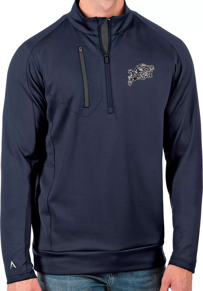 Antigua Men's Navy Midshipmen Generation Half-Zip Pullover Shirt