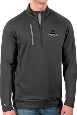 Antigua Men's Providence Friars Grey Generation Half-Zip Pullover Shirt