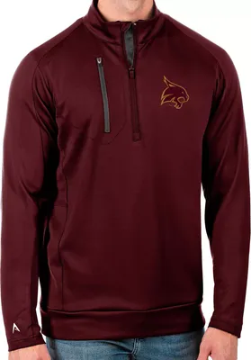 Antigua Men's Texas State Bobcats Maroon Generation Half-Zip Pullover Shirt